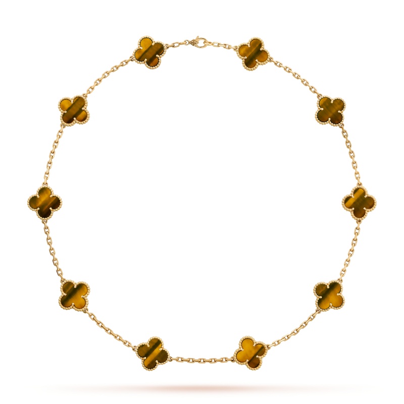 Replicate Vintage Alhambra necklace, 10 motifs(1:1 replica)