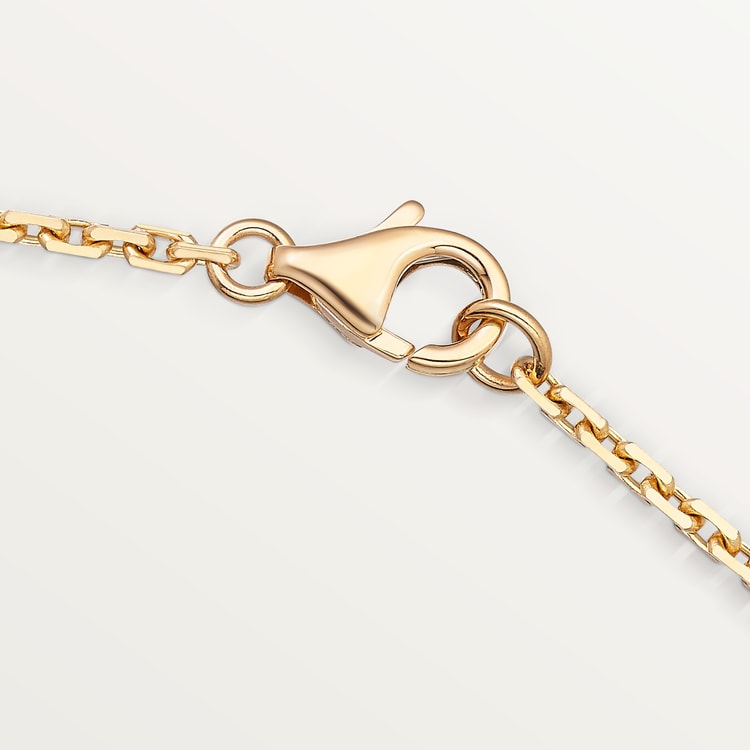 Replicate LOVE pendant, half-paved(1:1 replica)