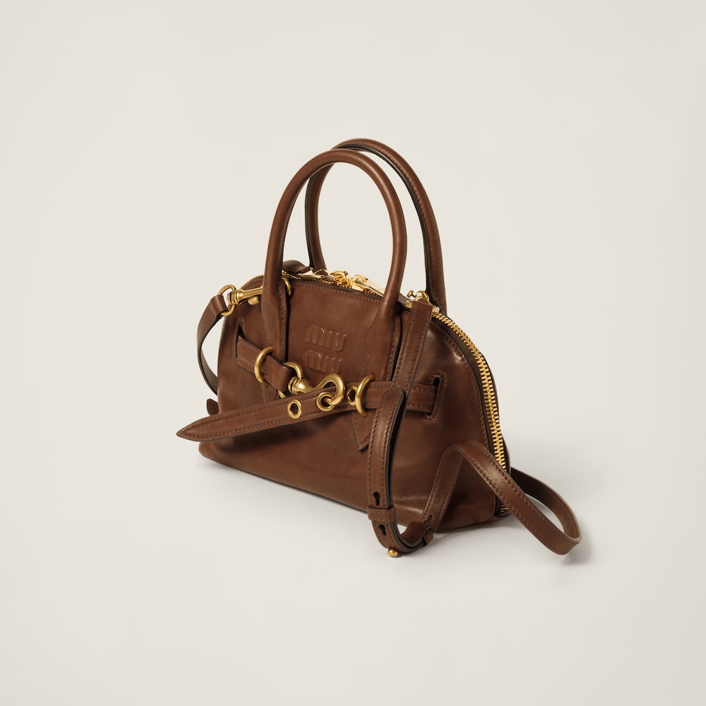 Replicate Aventure nappa leather top-handle bag(1:1 replica)