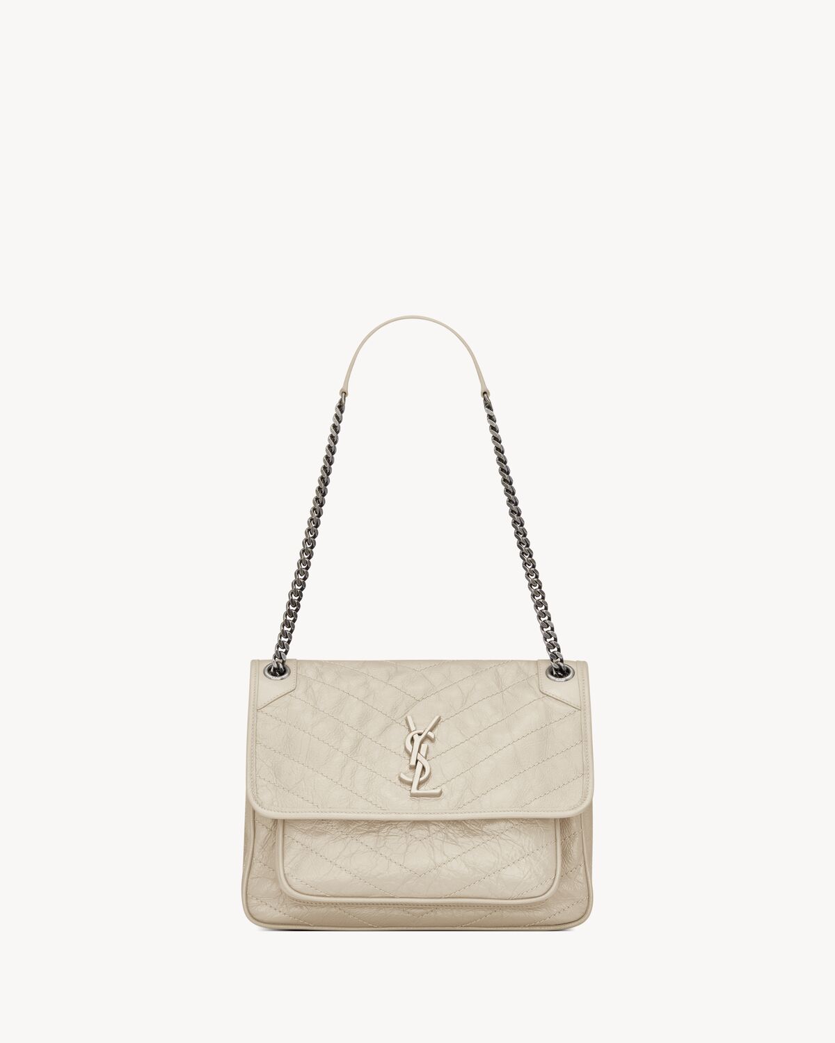 Replicate YSL Niki Medium in Vintage Leather(1:1 replica)