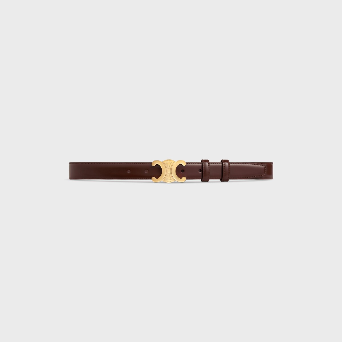 Replicate Medium Triomphe Belt in Taurillon Leather(1:1 replica)