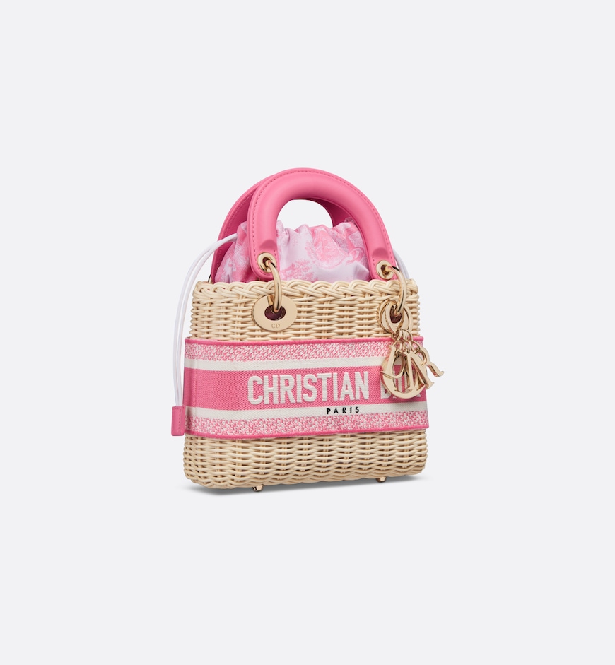 Replicate Dior Mini Dioriviera Lady Dior Bag(1:1 replica)