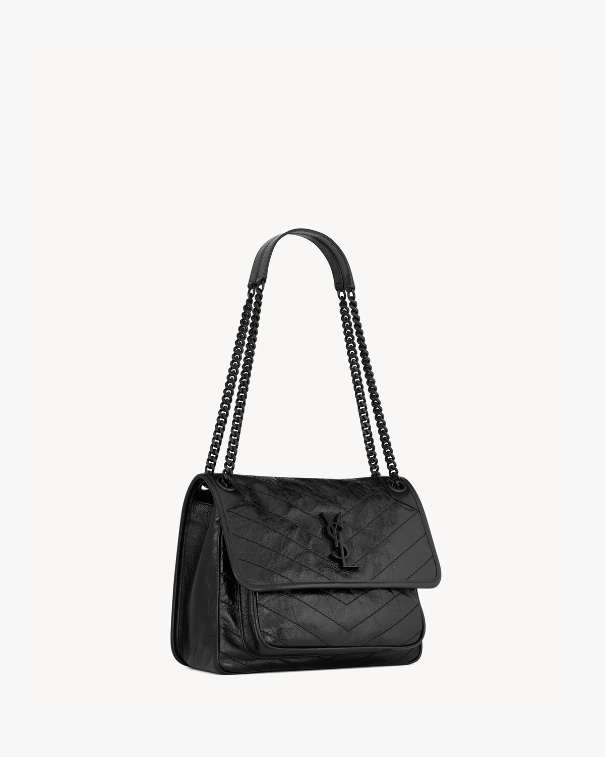Replicate YSL Niki Medium in Vintage Leather(1:1 replica)