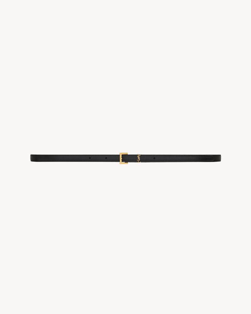 Replicate cassandre extra thin belt in smooth leather(1:1 replica)