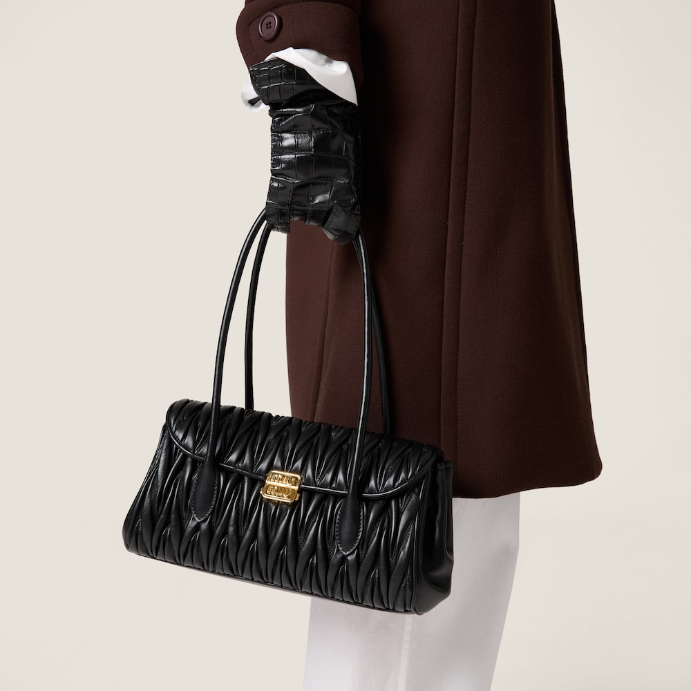 Replicate Matelassé nappa leather shoulder bag(1:1 replica)