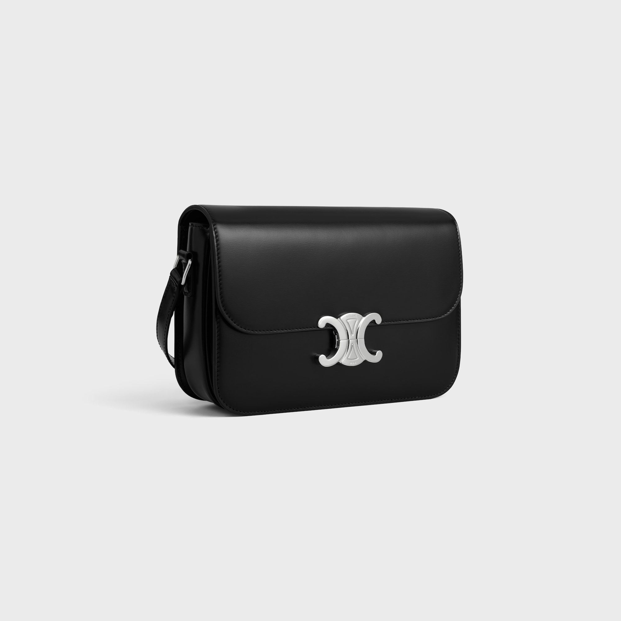Replicate CLASSIQUE TRIOMPHE BAG IN SHINY CALFSKIN(1:1 replica)