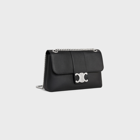 Replicate MEDIUM CELINE VICTOIRE BAG IN SUPPLE CALFSKIN BLACK(1:1 replica)