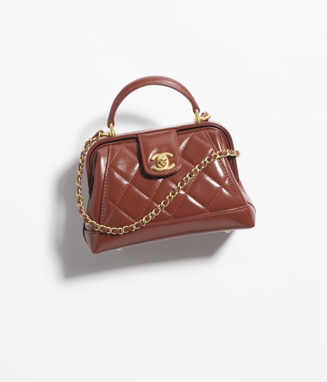Replicate CHANEL MINI BAG WITH TOP HANDLE(1:1 replica)
