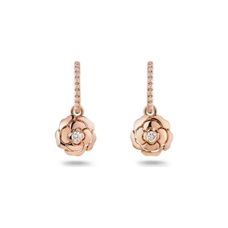 Replicate Extrait de Camélia earrings(1:1 replica)