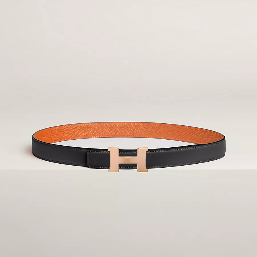 Replicate Mini Constance belt buckle   Reversible leather strap 24 mm(1:1 replica)