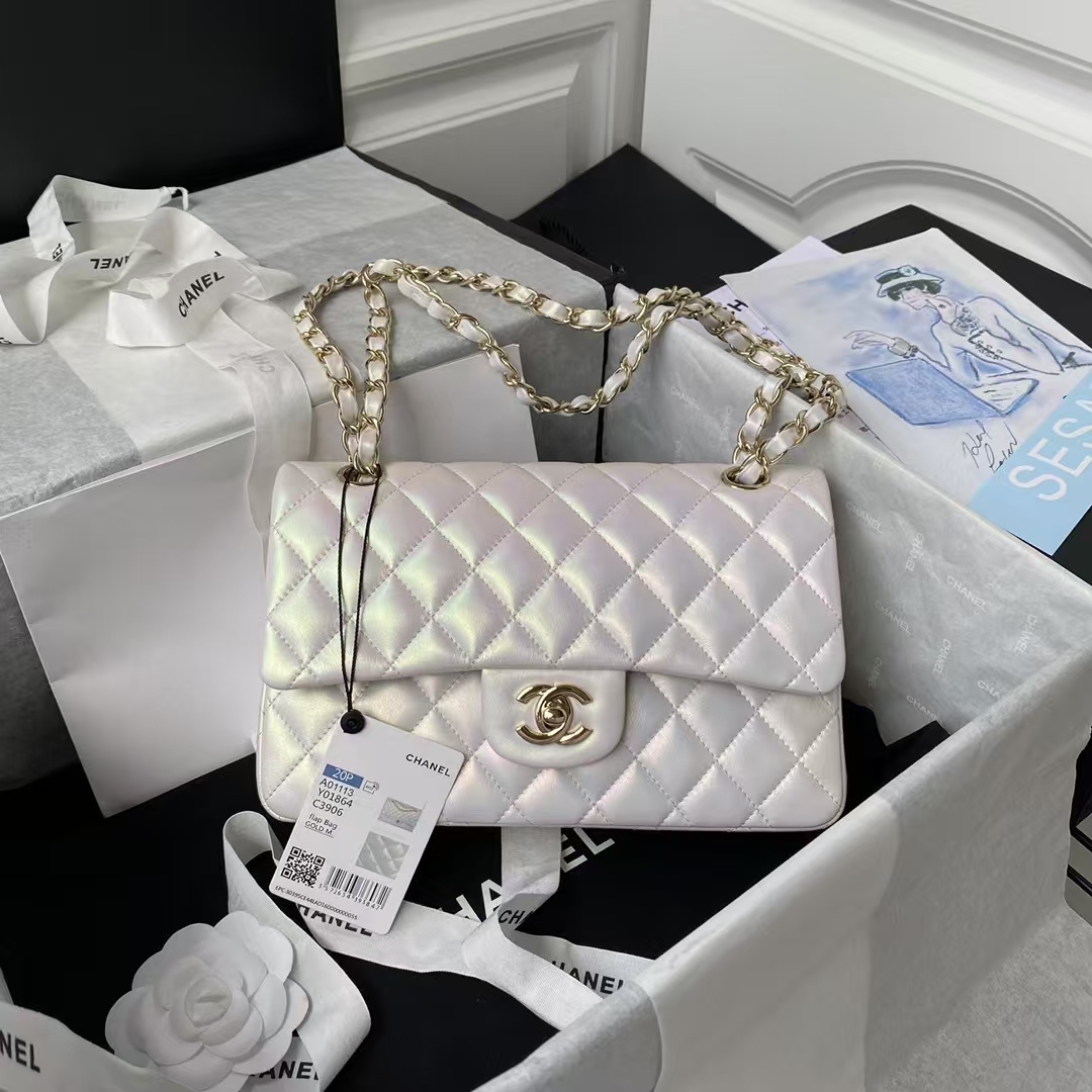 Replicate Chanel Small Classic Handbag Gradient Metal(1:1 replica)