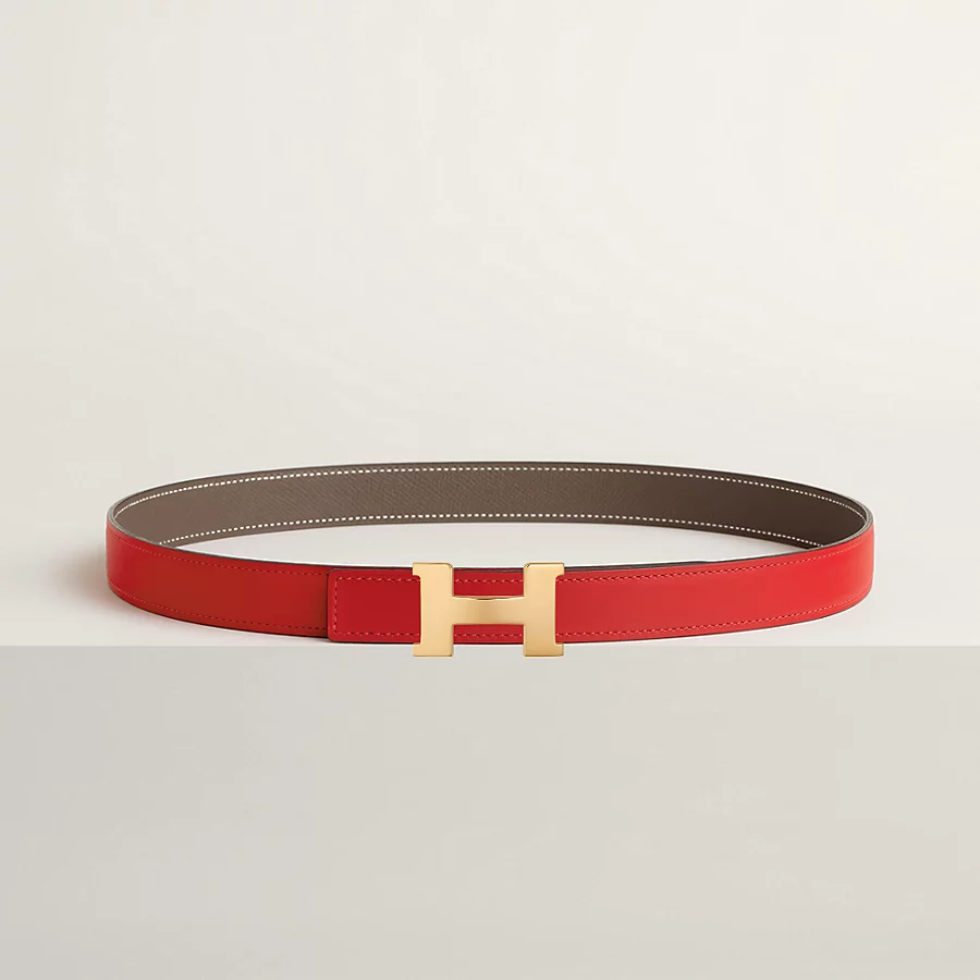 Replicate Mini Constance belt buckle   Reversible leather strap 24 mm(1:1 replica)
