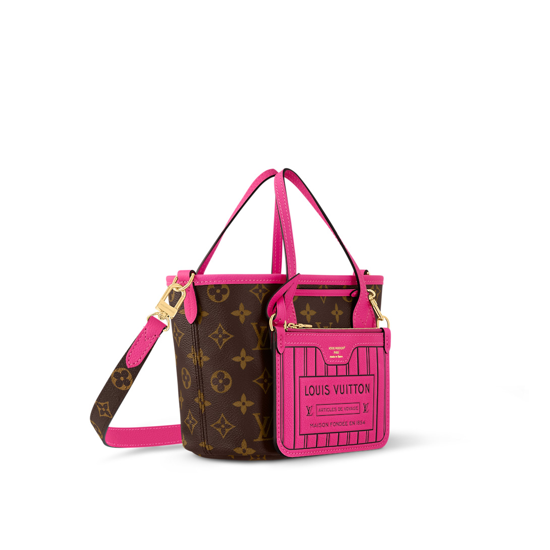 Replicate Louis Vuitton Neverfull Bandoulière Inside Out BB M12106(1:1 replica)