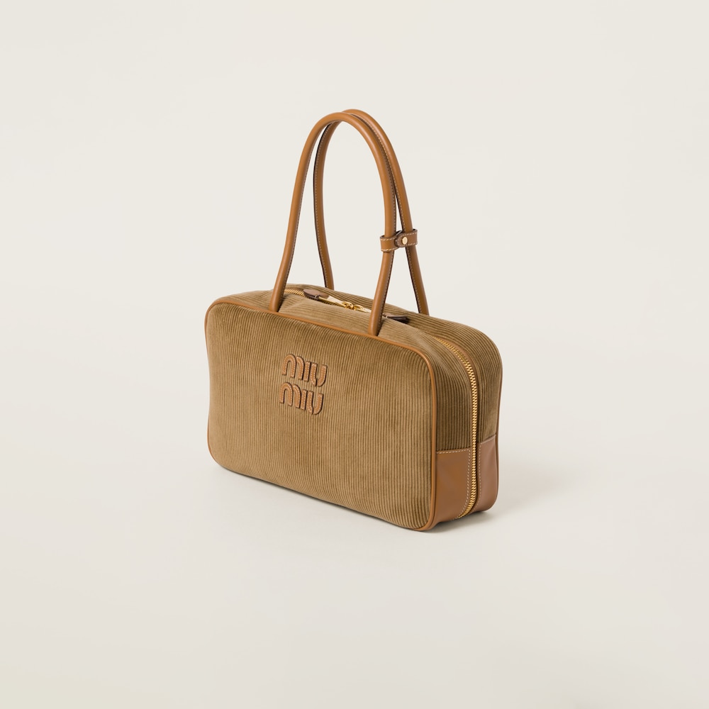 Replicate Beau corduroy top-handle bag(1:1 replica)