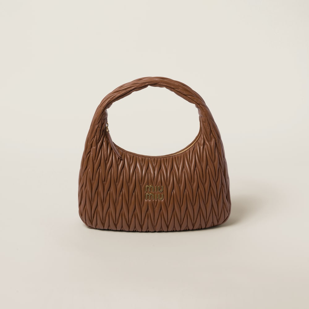 Replicate Maxi wander matelassé nappa leather hobo bag(1:1 replica)