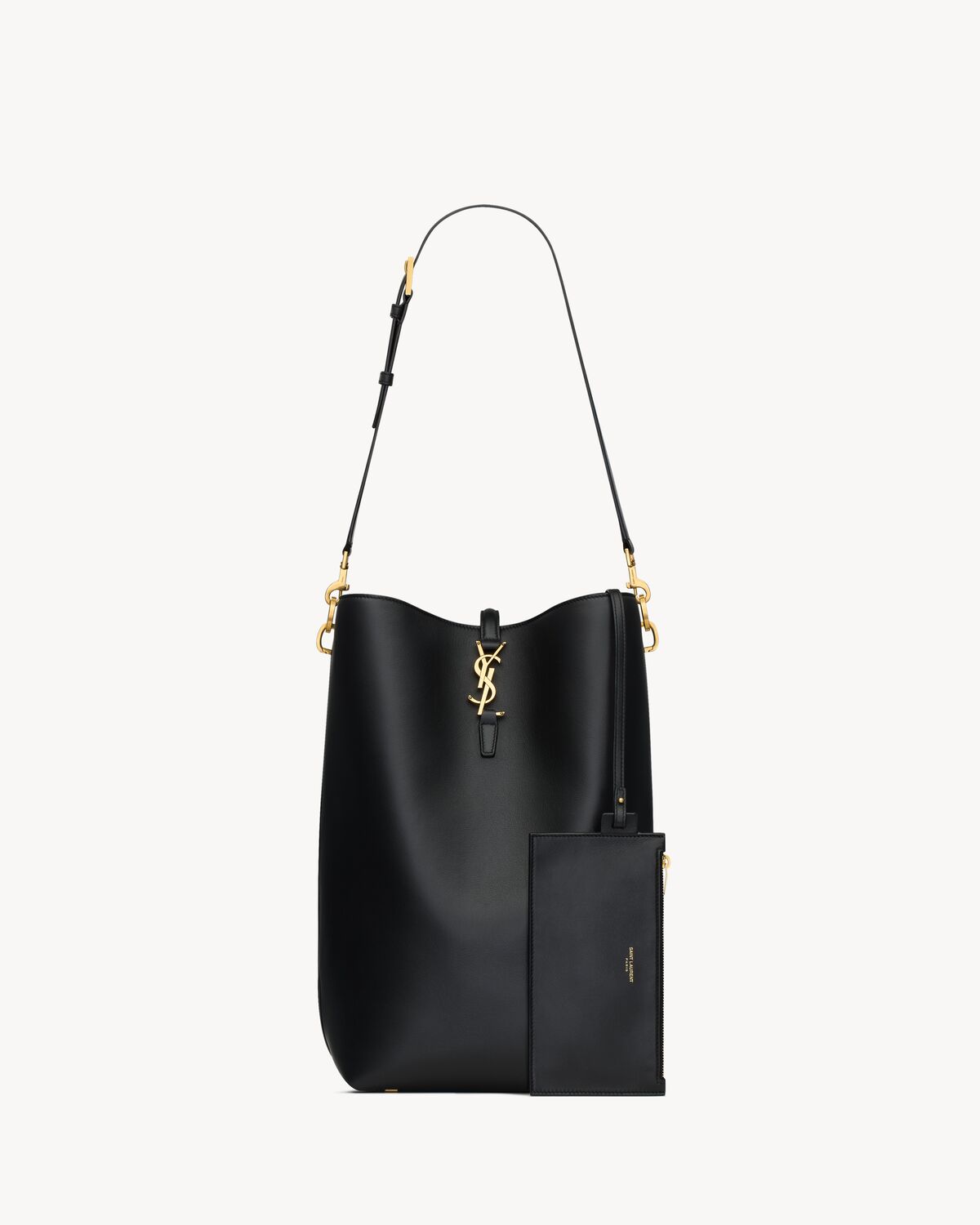 Replicate YSL Le 37 Long In Grained Leather(1:1 replica)
