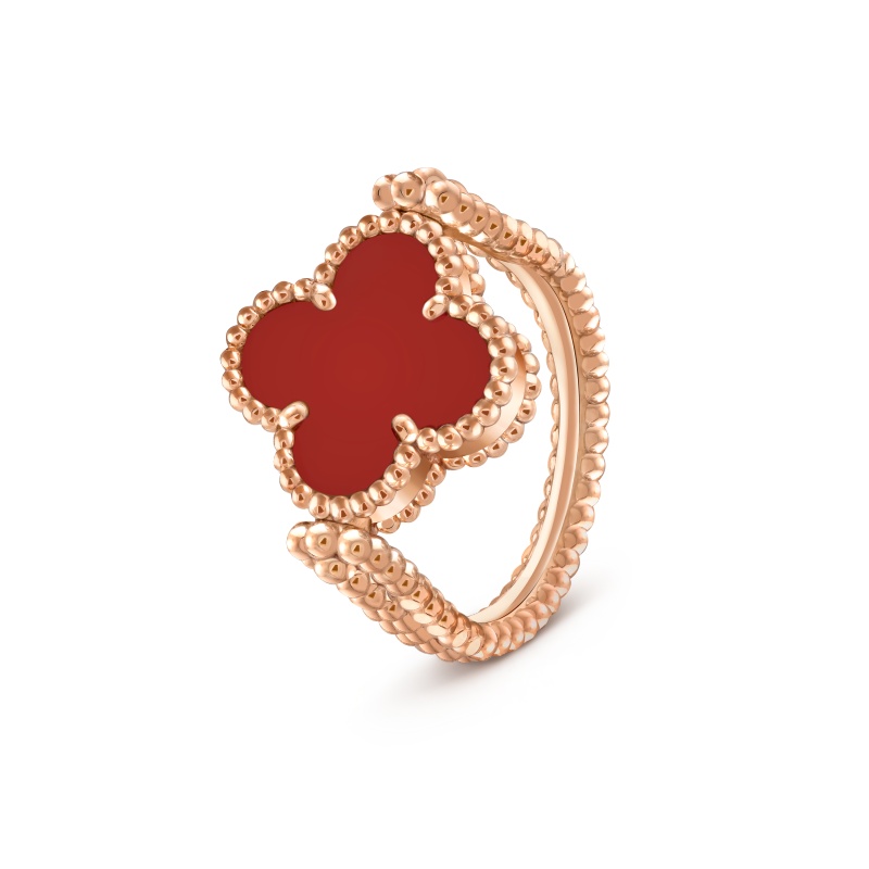 Replicate Vintage Alhambra Reversible Ring(1:1 replica)