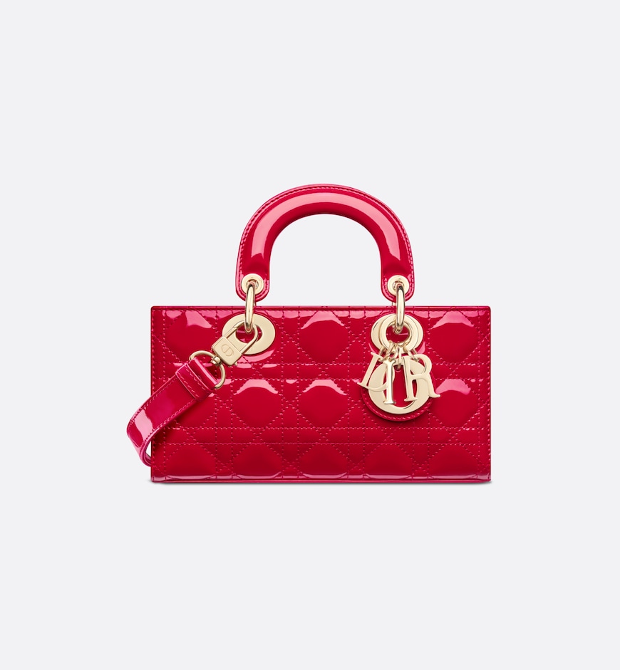 Replicate Dior Small Lady D-Joy Bag HandBags- patent leather(1:1 replica)