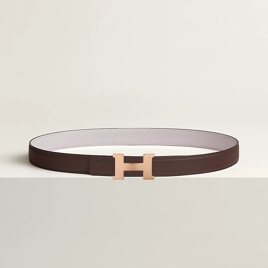 Replicate Mini Constance belt buckle   Reversible leather strap 24 mm(1:1 replica)