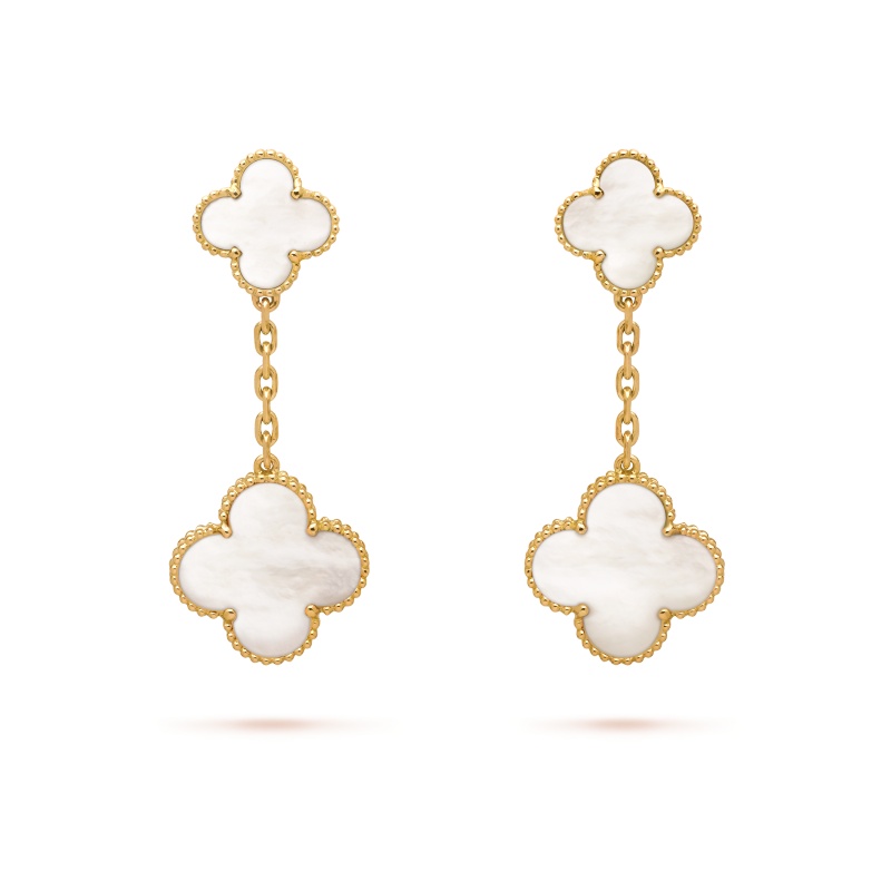 Replicate Magic Alhambra earrings, 2 motifs(1:1 replica)