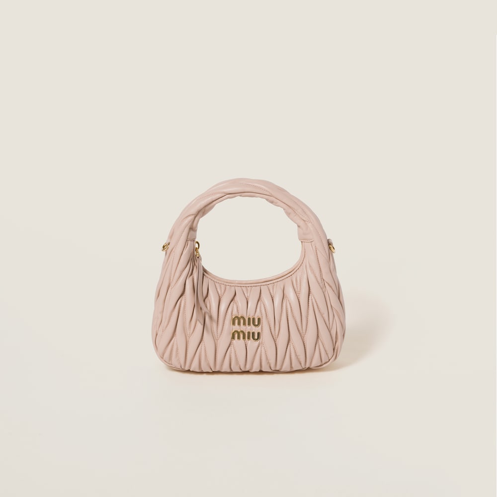 Replicate Wander matelassé nappa leather hobo bag(1:1 replica)