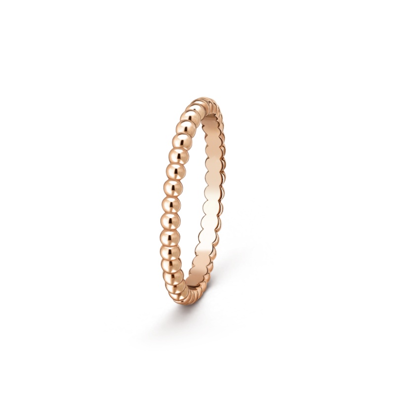 Replicate Perlée pearls of gold ring, small model(1:1 replica)