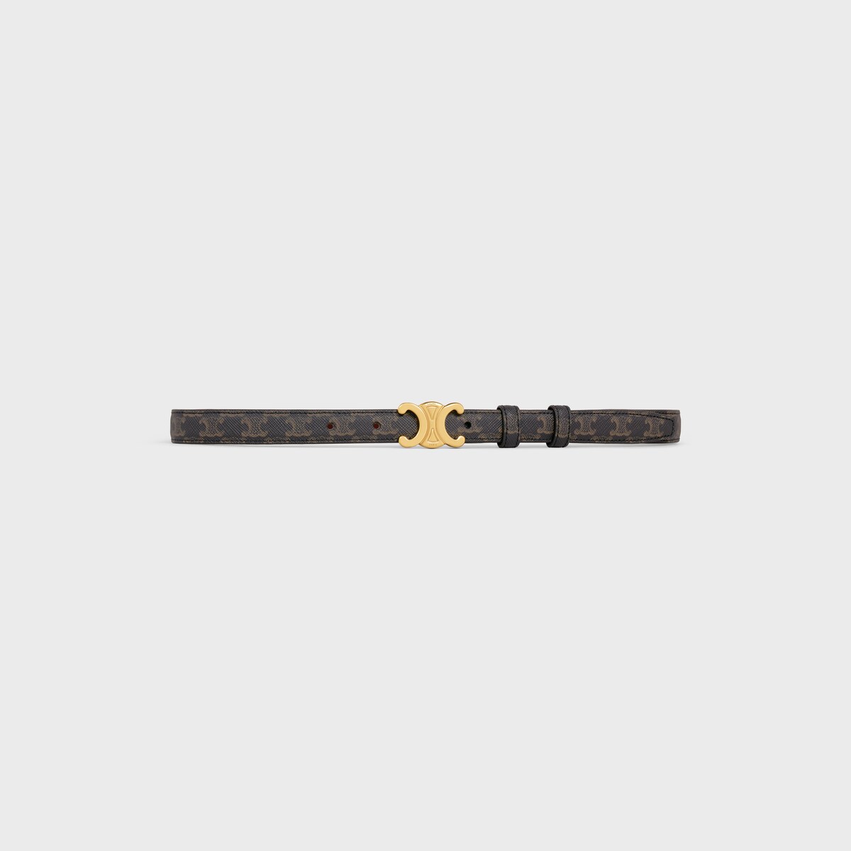 Replicate Small Triomphe Belt in TRIOMPHE CANVAS(1:1 replica)