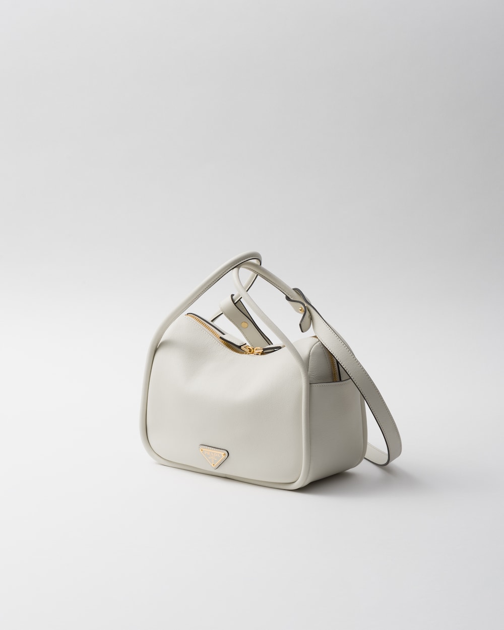 Replicate Prada Darling Leather Handbag(1:1 replica)