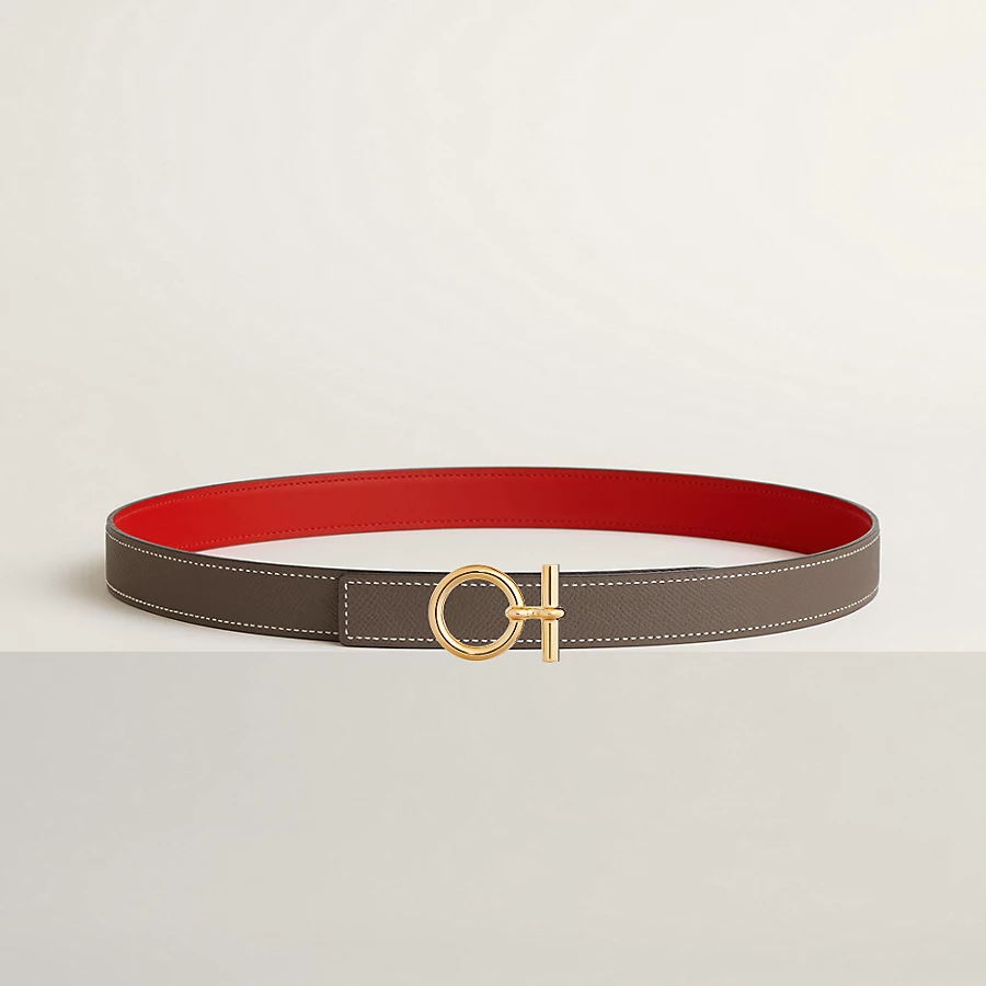 Replicate Flot belt buckle   Reversible leather strap 24 mm(1:1 replica)