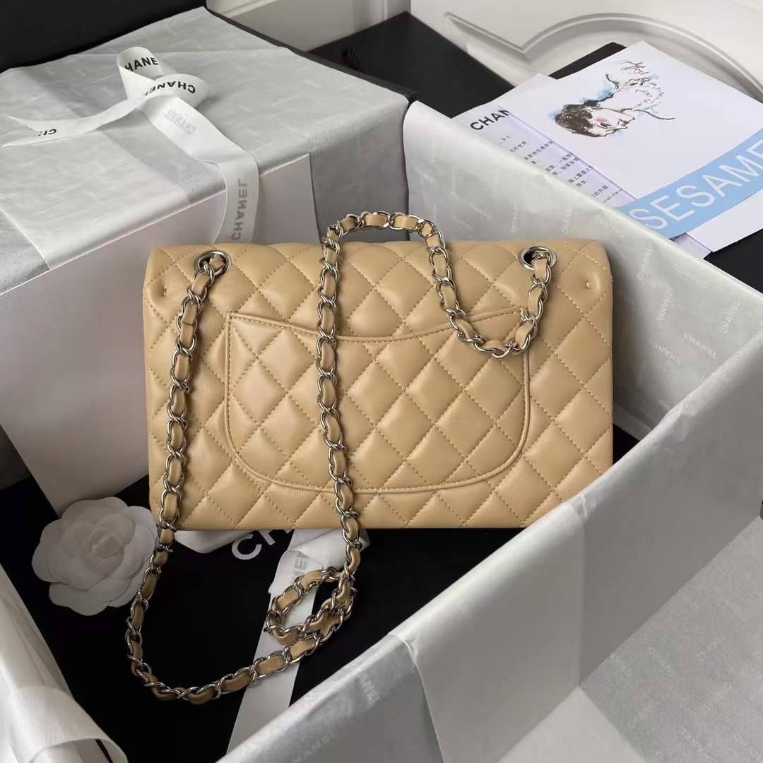 Replicate Chanel Classic 11.12 Handbag Silver Hardware(1:1 replica)