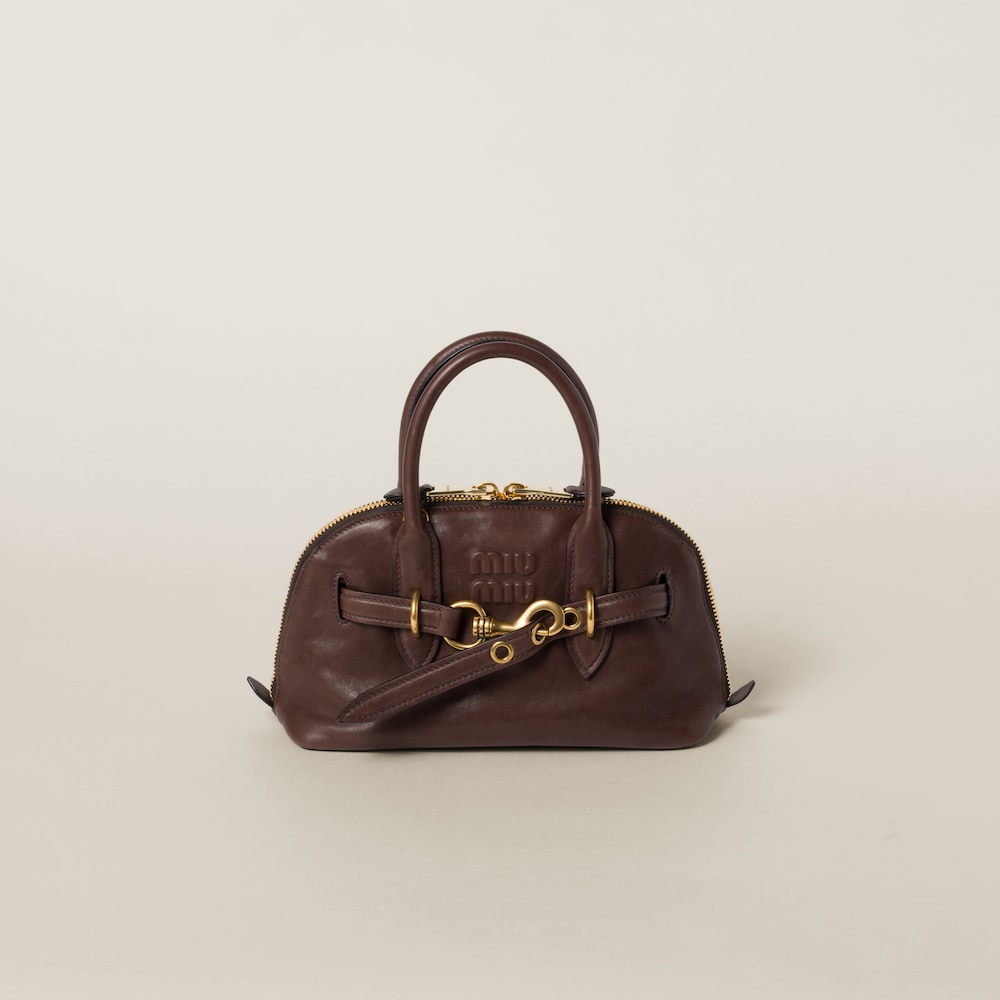 Replicate Aventure nappa leather top-handle bag(1:1 replica)