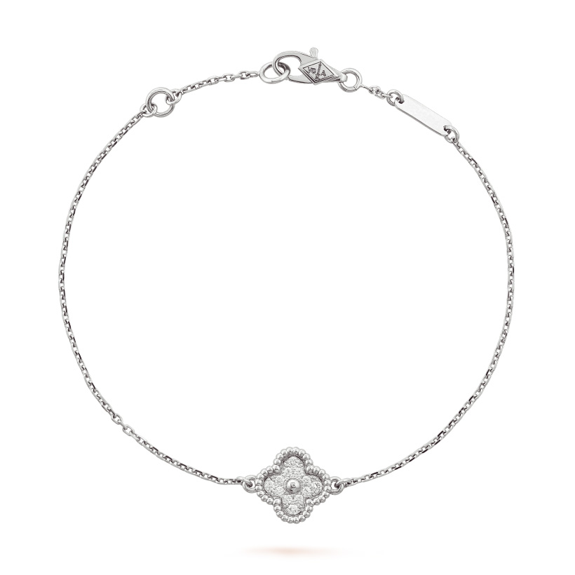 Replicate Sweet Alhambra bracelet, 1 motif(1:1 replica)