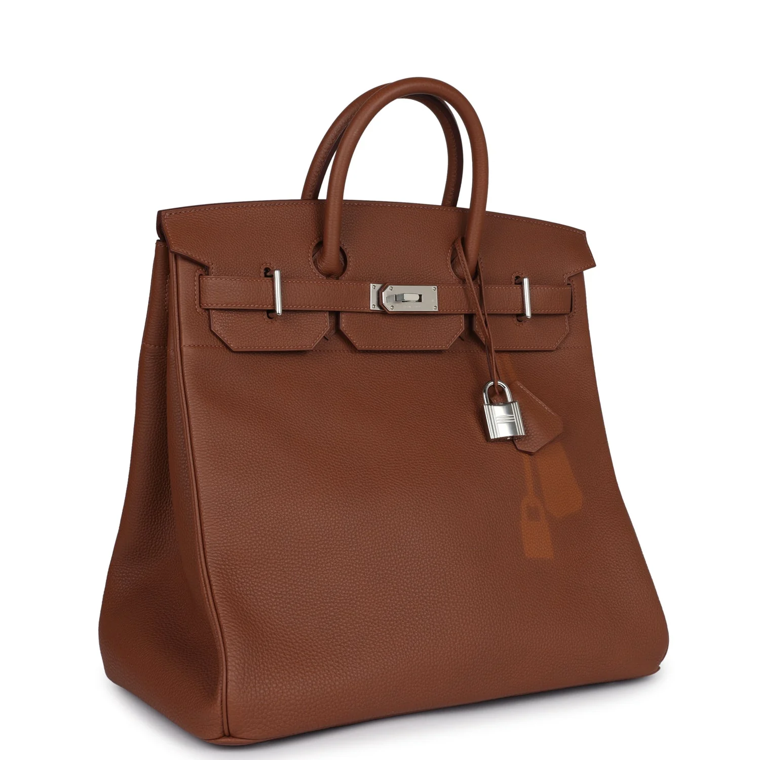 Replicate Hermes Coup De Soleil Birkin HAC 40 Gold Togo Palladium Hardware(1:1 replica)