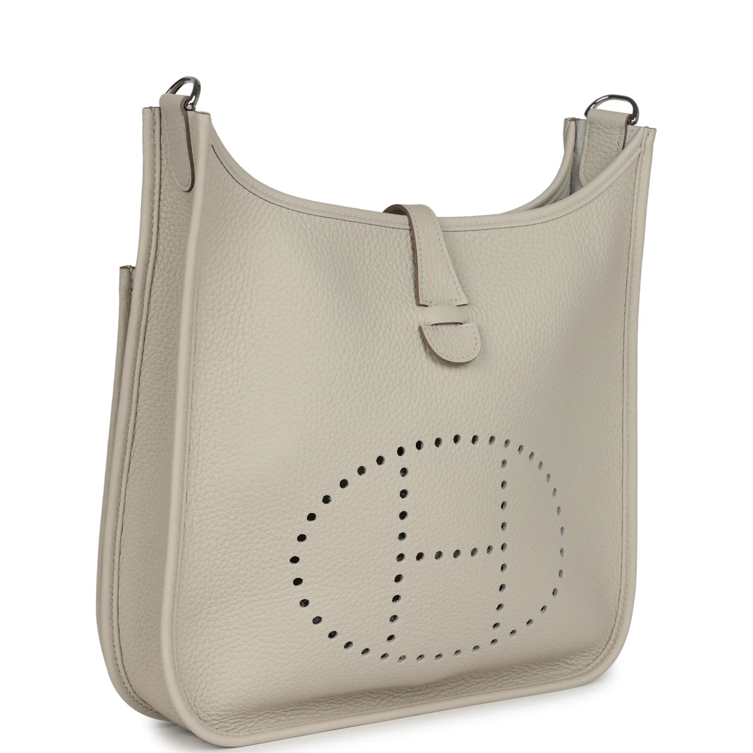 Replicate Hermes Evelyne III PM Beton Clemence Palladium Hardware(1:1 replica)