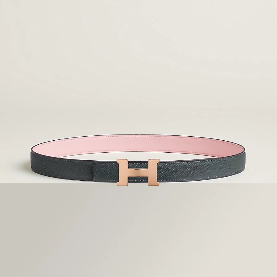 Replicate Mini Constance belt buckle   Reversible leather strap 24 mm(1:1 replica)