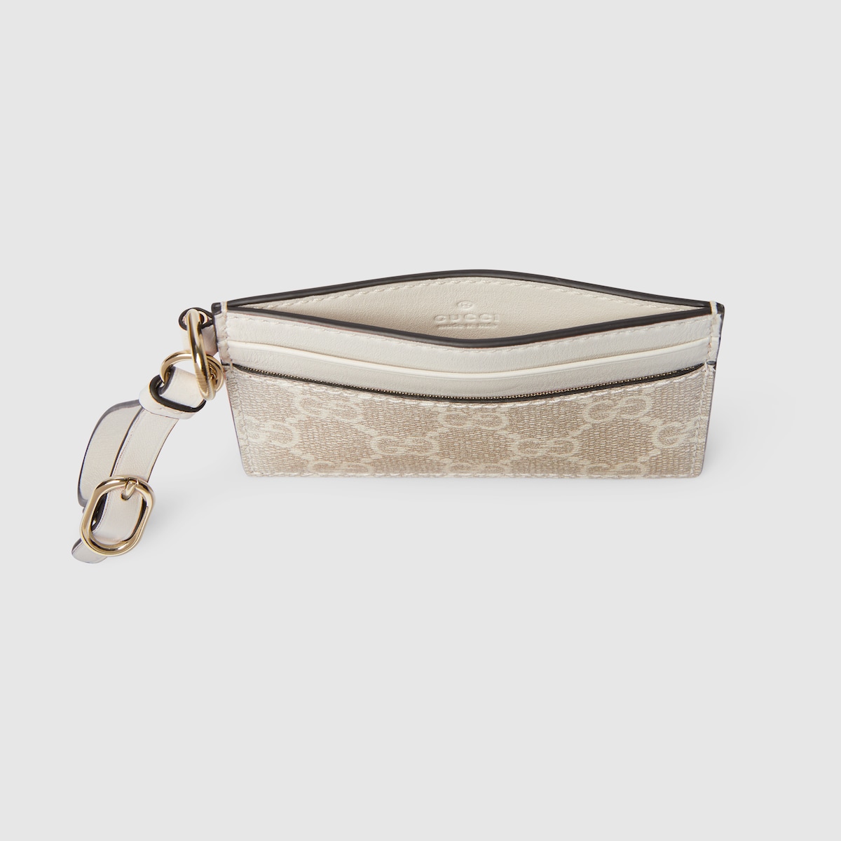 Replicate GG Emblem Card Case With Strap(1:1 replica)