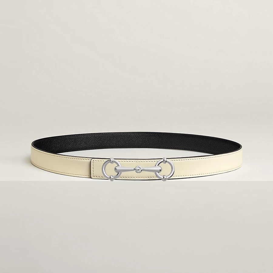 Replicate Lady Rider belt buckle   Reversible leather strap 24 mm(1:1 replica)