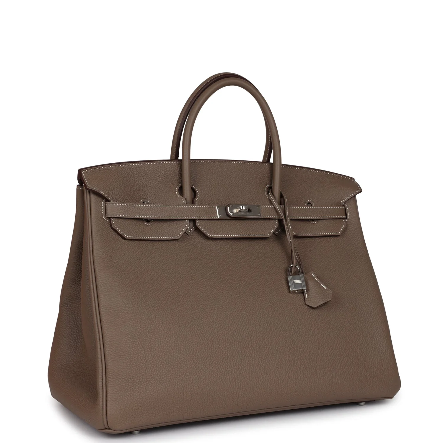 Replicate Hermes Birkin 40 Etoupe Togo Palladium Hardware(1:1 replica)