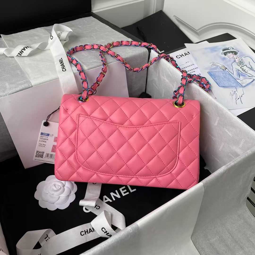 Replicate Chanel Small Classic Handbag Gradient Metal(1:1 replica)