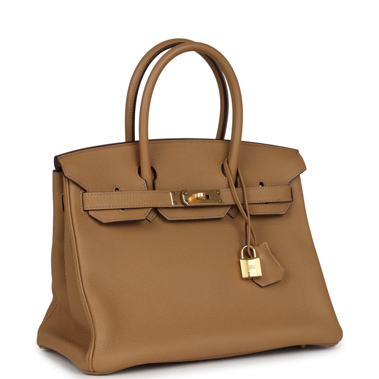 Replicate Hermes Birkin 30 Biscuit Togo Gold Hardware(1:1 replica)