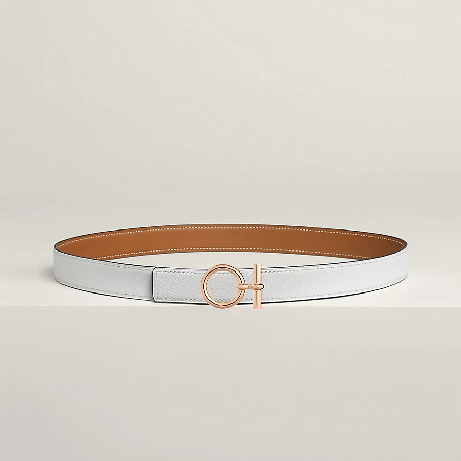 Replicate Flot belt buckle   Reversible leather strap 24 mm(1:1 replica)