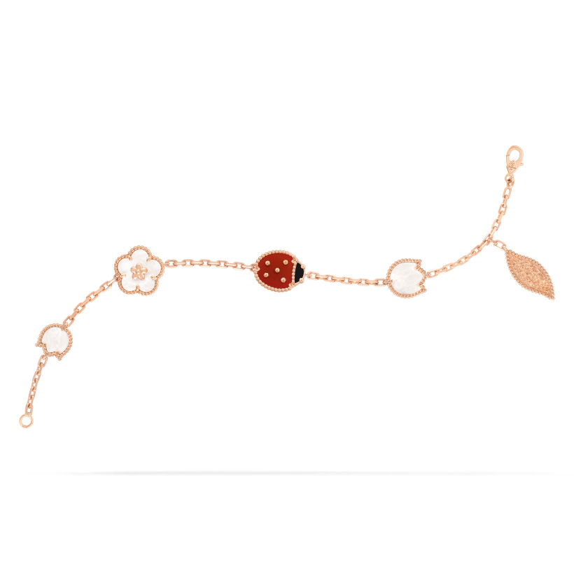 Replicate Lucky Spring bracelet, 5 motifs(1:1 replica)