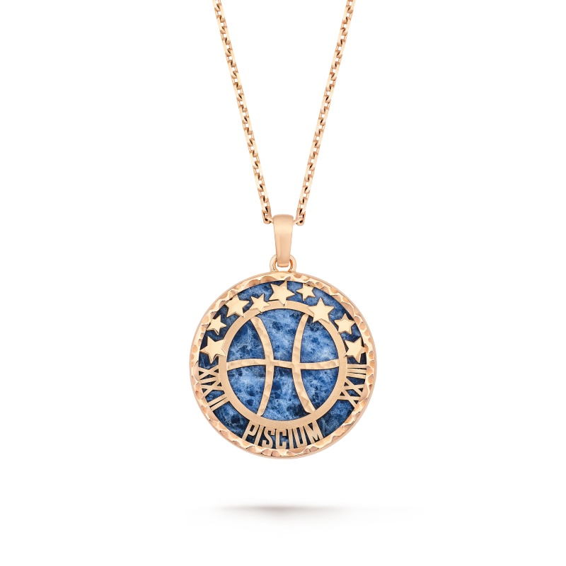 Replicate Zodiaque long necklace Piscium (Pisces)(1:1 replica)