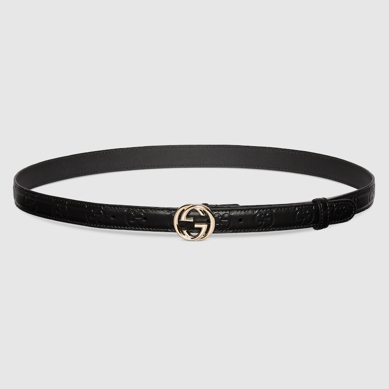 Replicate Belt with Interlocking G buckle(1:1 replica)