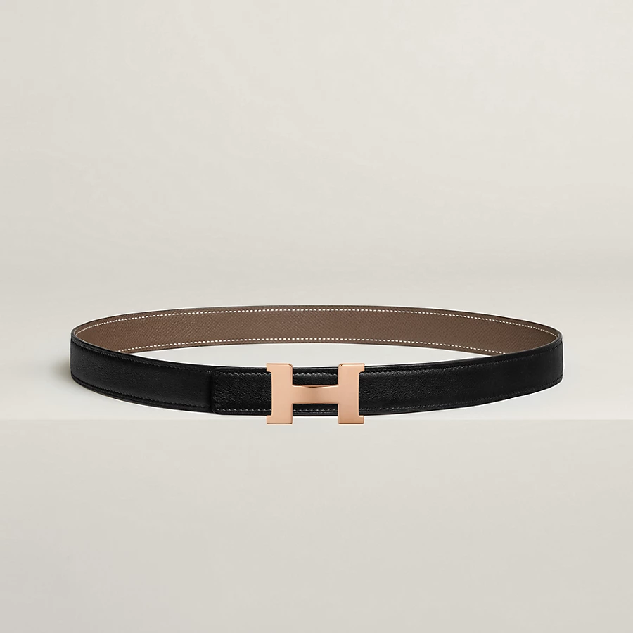 Replicate Mini Constance belt buckle   Reversible leather strap 24 mm(1:1 replica)