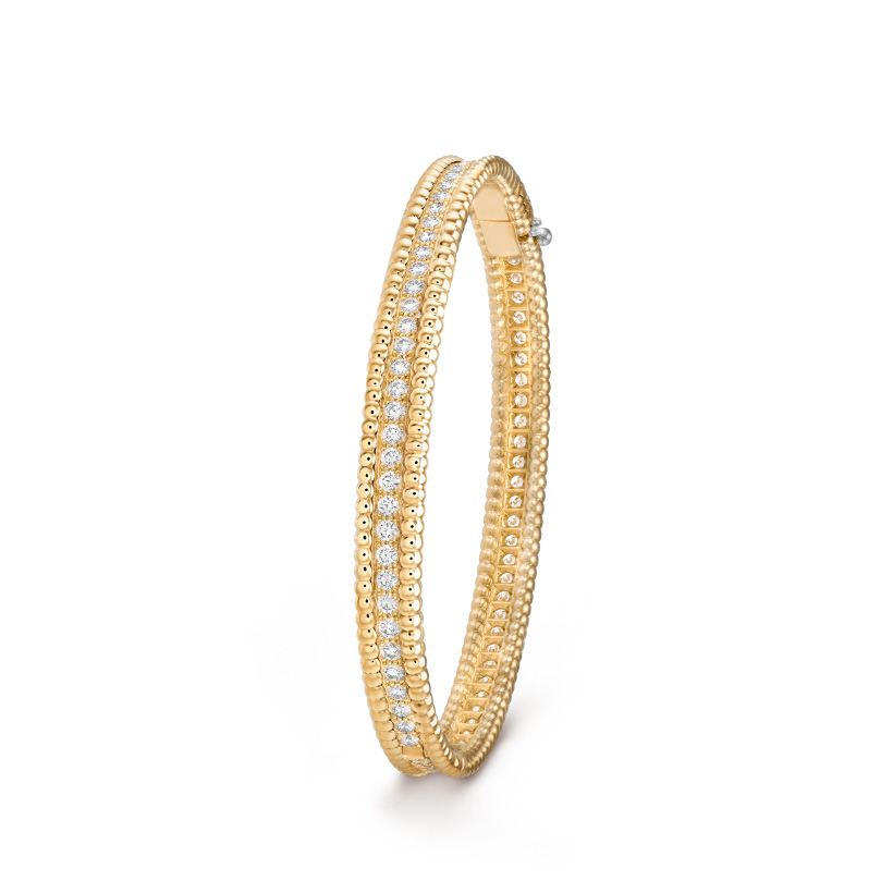 Replicate Perlée diamonds bracelet, 1 row, medium model(1:1 replica)