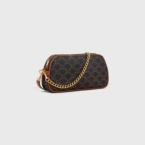 Replicate MULTI BAG IN TRIOMPHE CANVAS AND CALFSKIN TAN(1:1 replica)