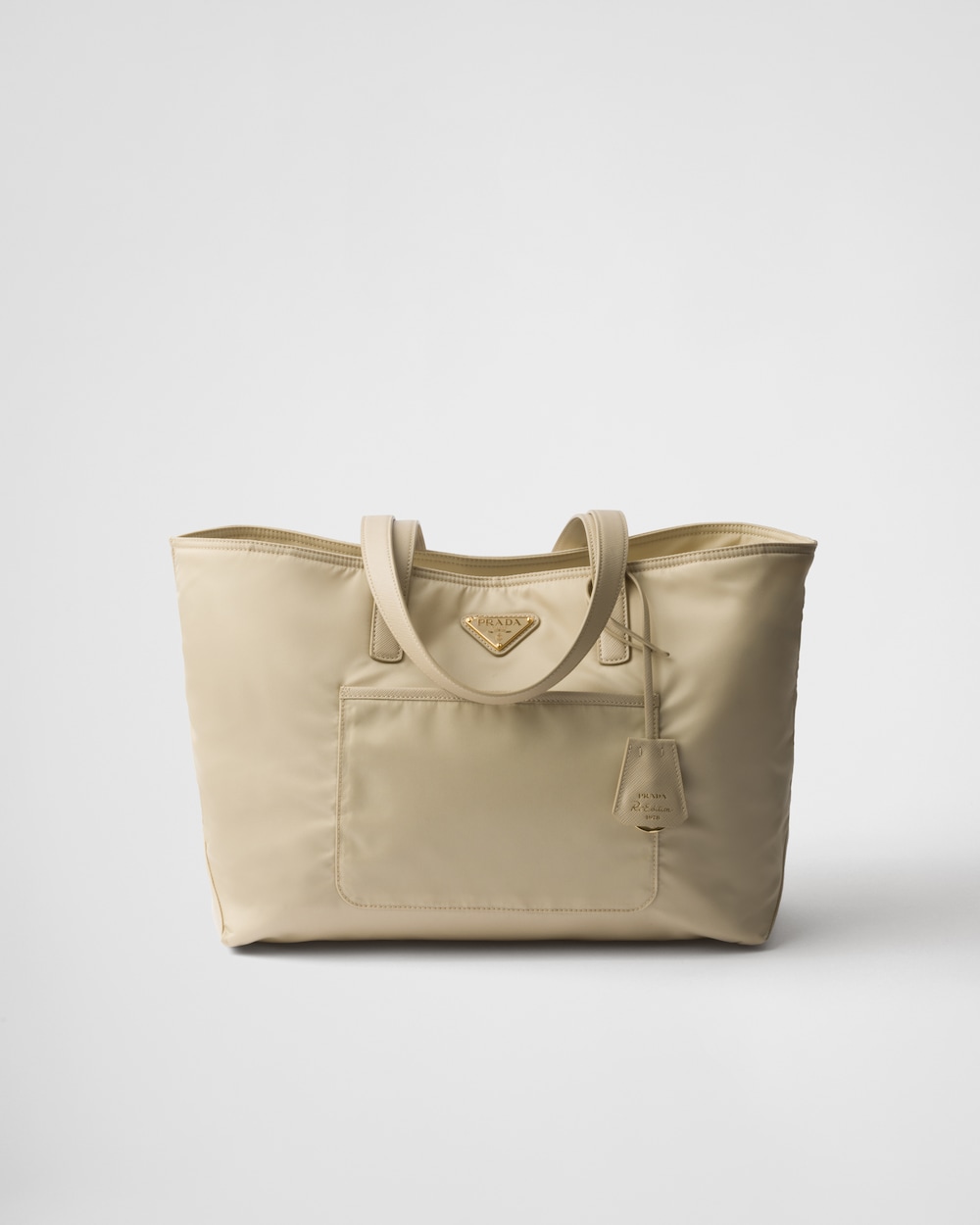 Replicate Prada Re-Edition 1978 Medium Re-Nylon and Saffiano Leather Tote Bag(1:1 replica)