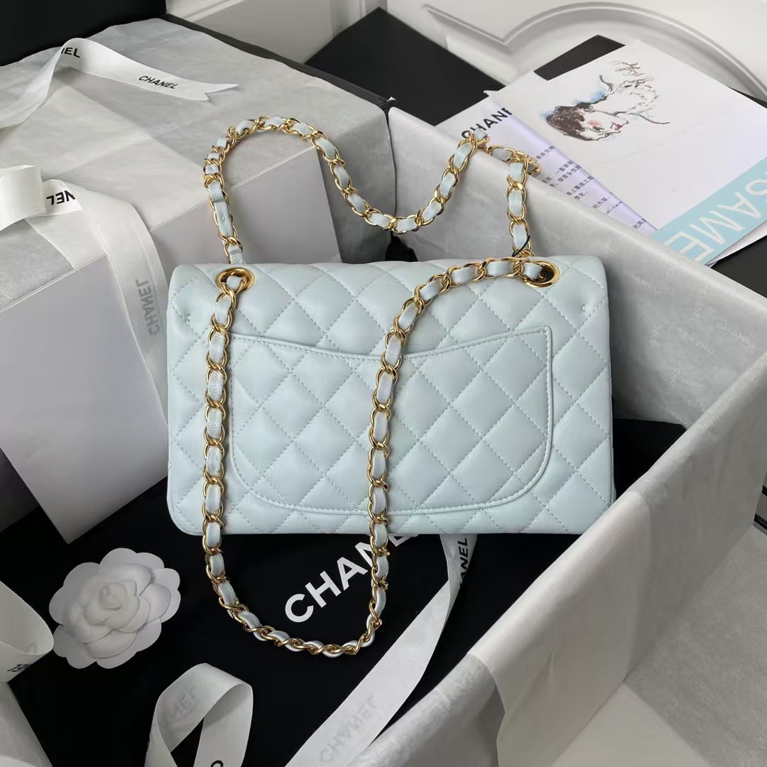 Replicate Chanel Small Classic Handbag Gold Hardware(1:1 replica)