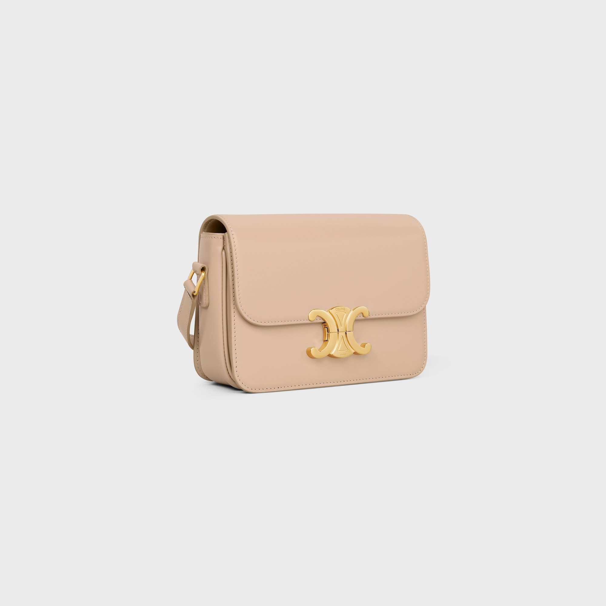 Replicate TEEN TRIOMPHE BAG IN SHINY CALFSKIN(1:1 replica)